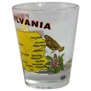 Souvenir Shot Glass - Pennsylvania