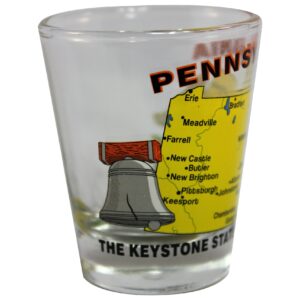 Souvenir Shot Glass - Pennsylvania