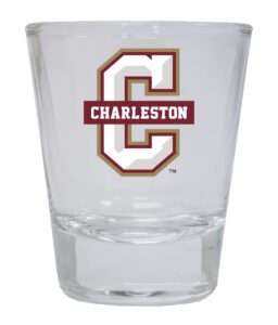 r and r imports college of charleston round shot glass officially licensed collegiate product