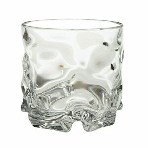 g.e.t. sw-1440-1-cl shatterproof stackable double rocks/old fashioned glass, 12 ounce (set of 12)