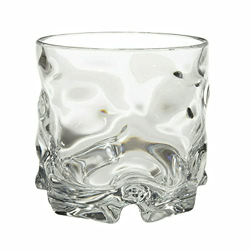 G.E.T. SW-1440-1-CL Shatterproof Stackable Double Rocks/Old Fashioned Glass, 12 Ounce (Set of 12)