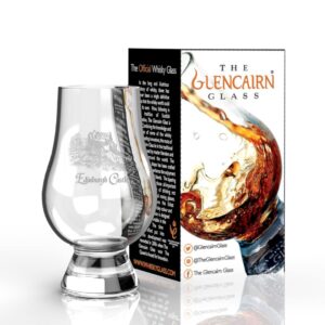 glencairn edinburgh castle scotch malt whisky tasting glass