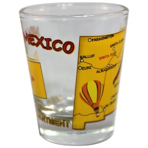 Souvenir Shot Glass New Mexico - NM