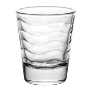 barconic® 1.5 ounce clear wave shot glass (case of 72)