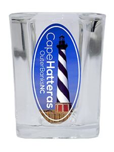 outer banks nc square shot glass