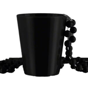 blinkee non light up black shot glass on black beaded necklaces