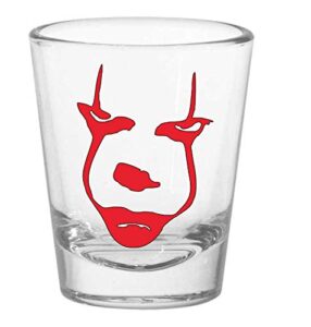 it pennywise clown shot glass