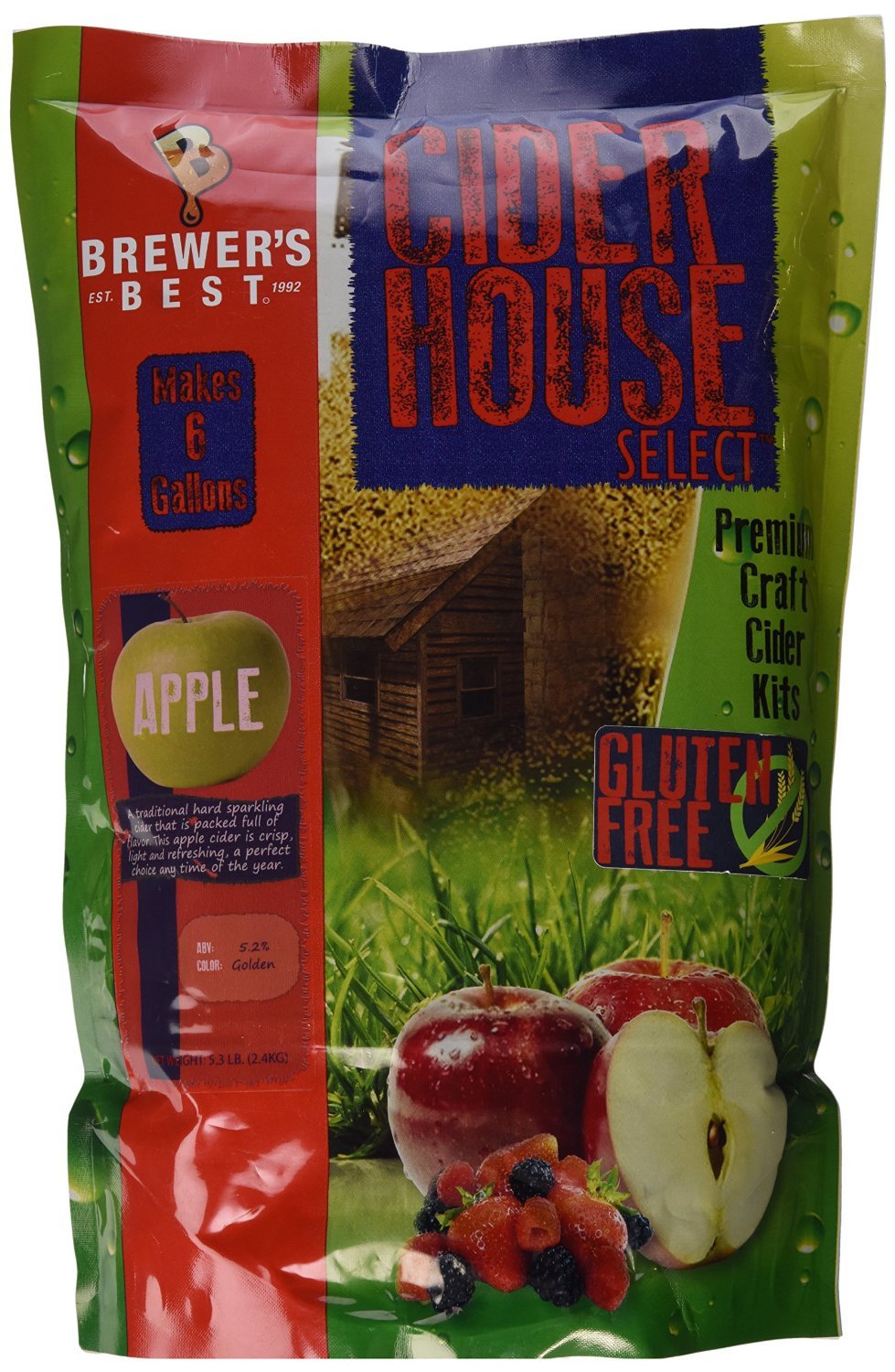 Home Brew Ohio Brewer's Best Cider House Select Apple Cider Kit