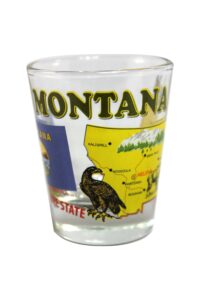 souvenir shot glass - montana