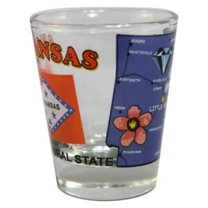 Souvenir Shot Glass - Arkansas