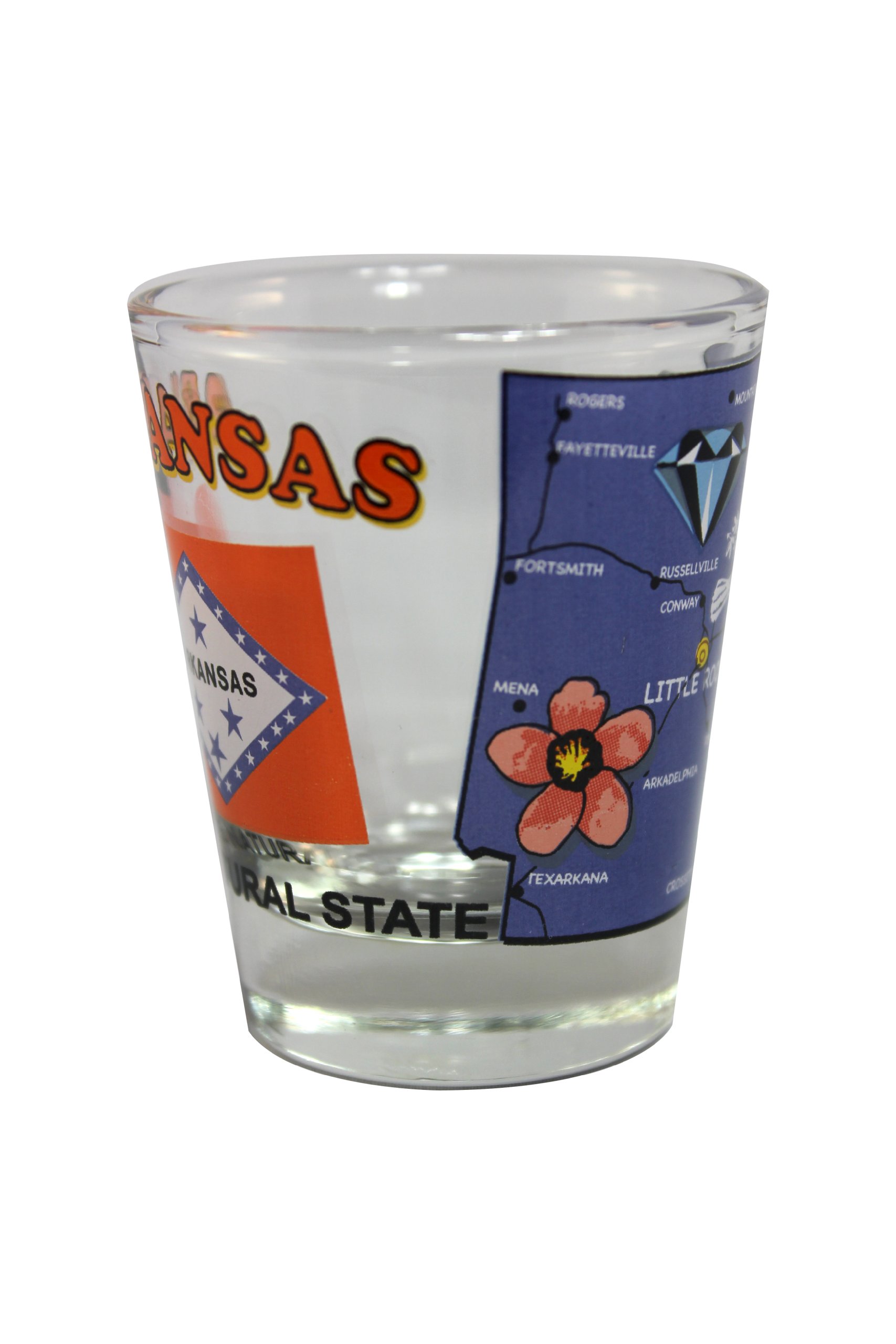 Souvenir Shot Glass - Arkansas