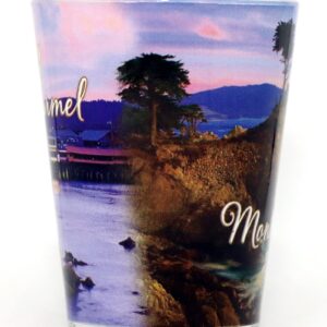 Monterey-Carmel California Photo Collage Shot Glass