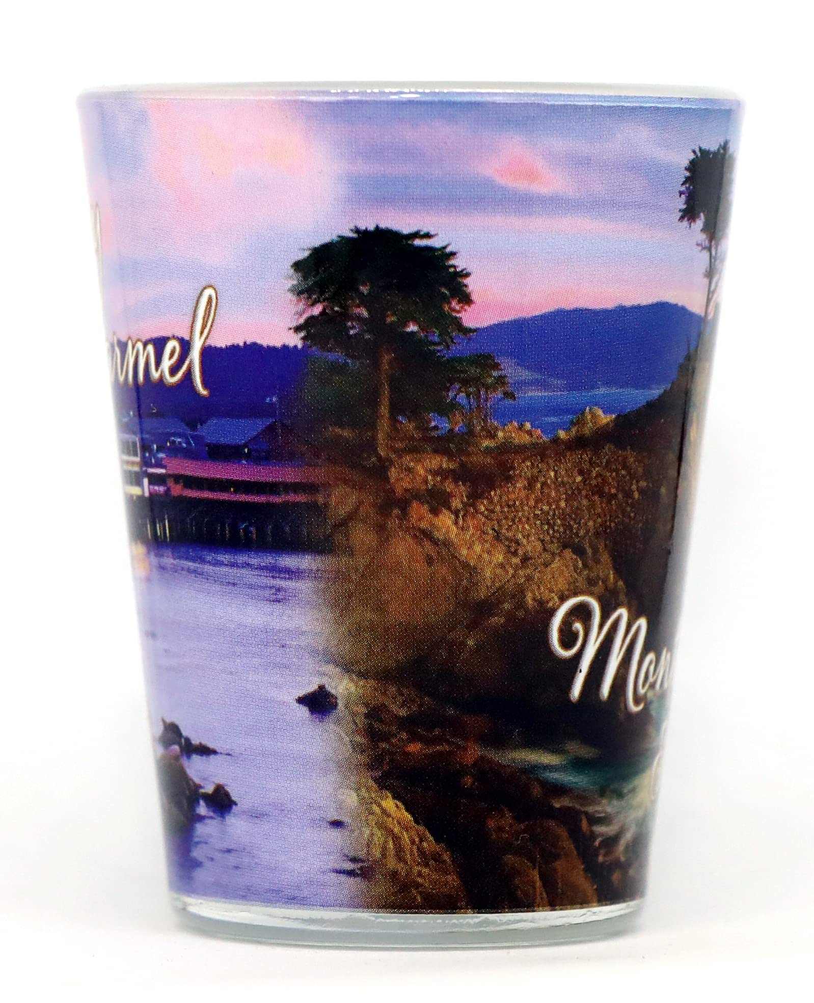 Monterey-Carmel California Photo Collage Shot Glass