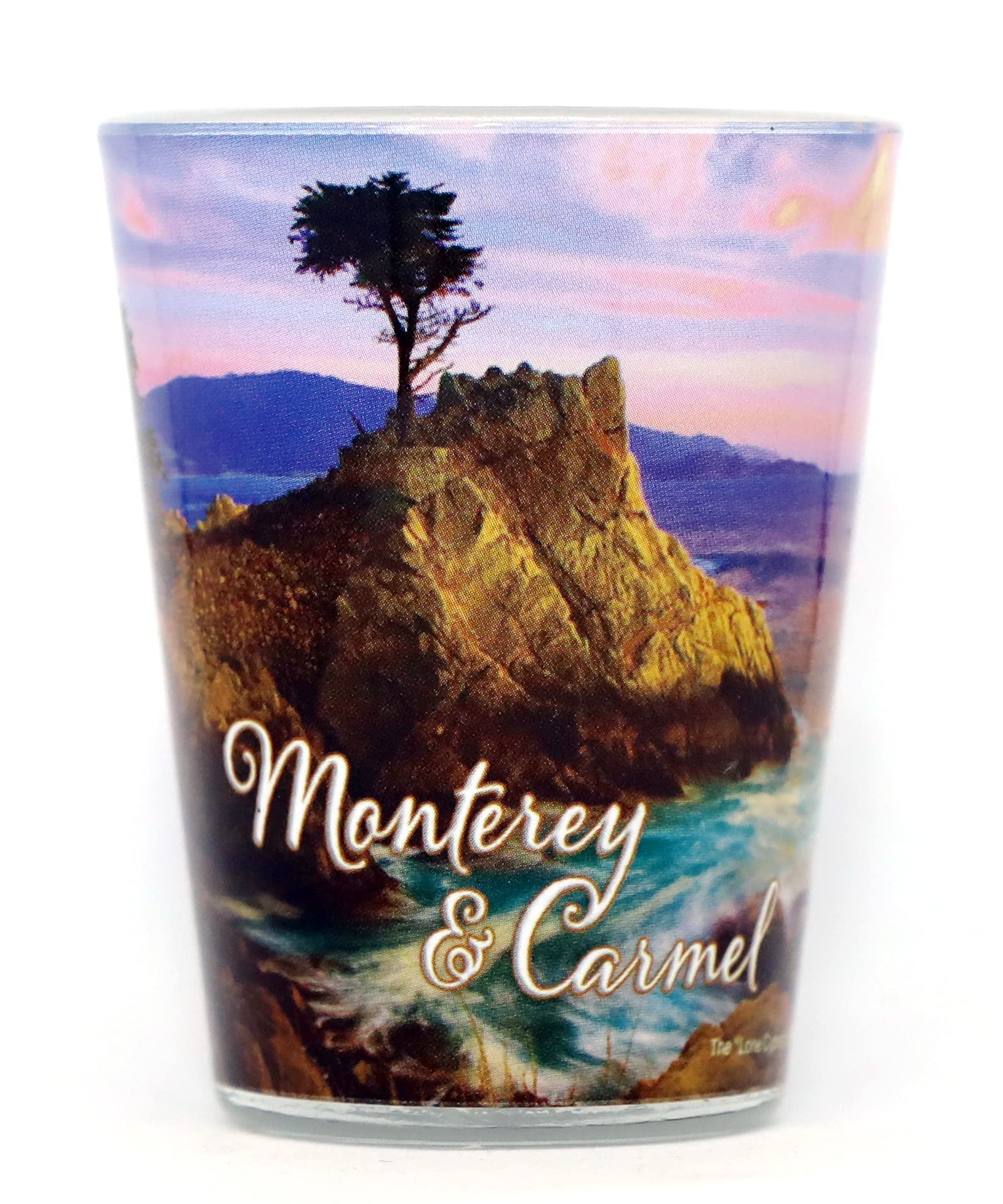 Monterey-Carmel California Photo Collage Shot Glass