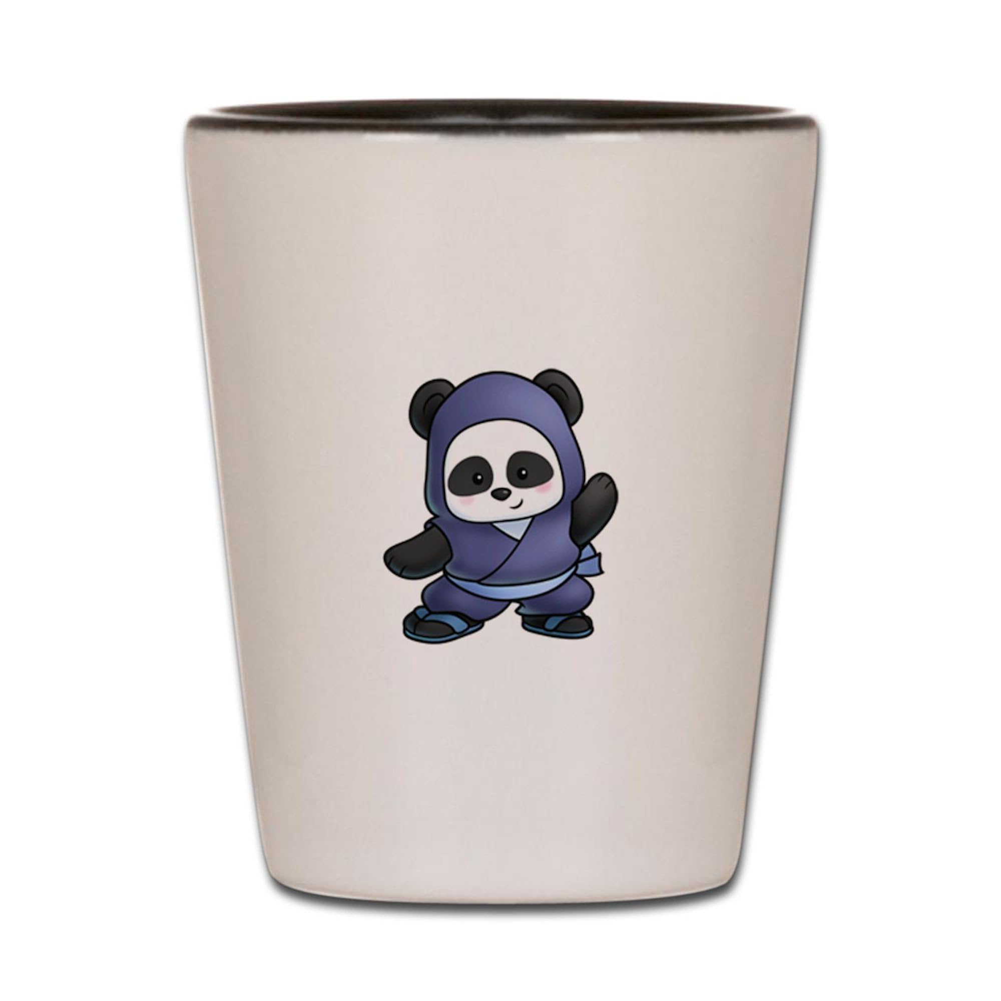 CafePress NINJA PANDA Unique and Funny Shot Glass