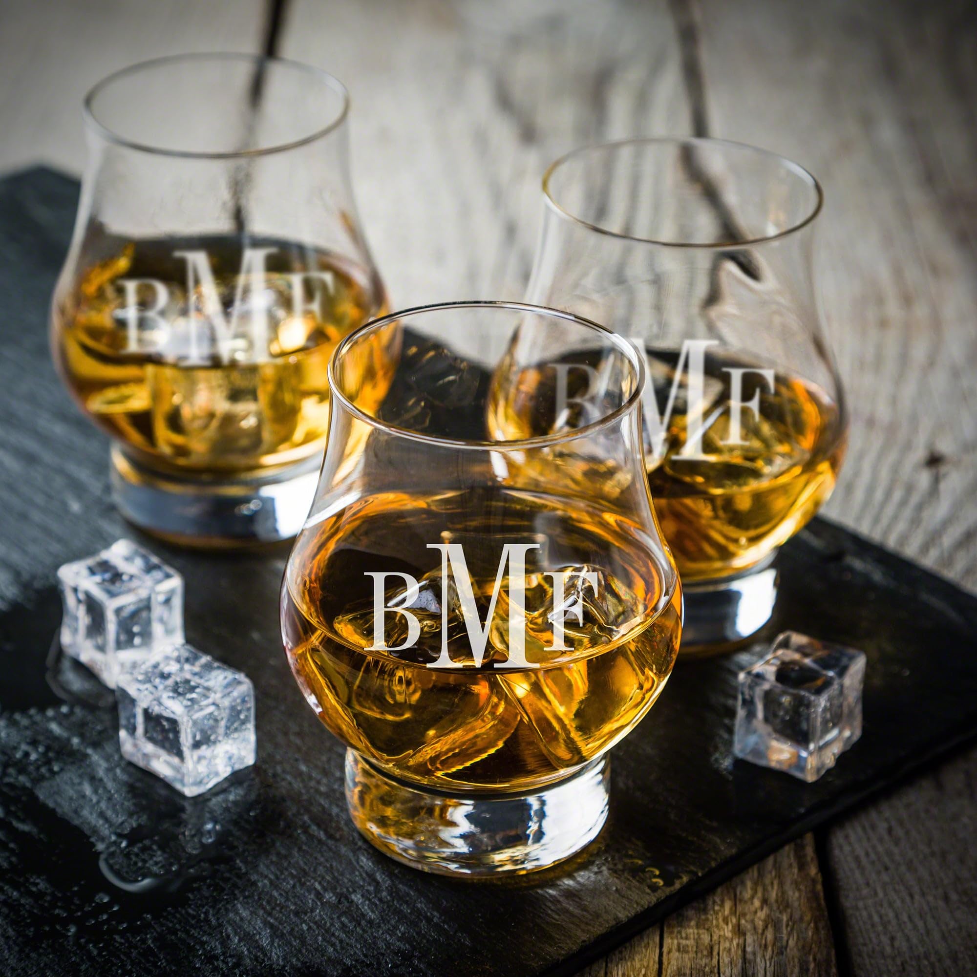 HomeWetBar Engraved Official Kentucky Bourbon Trail Glasses, Set of 4 (Personalized Product)