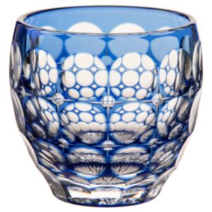 kagami crystal (edo kiriko cold sake cup traditional craftsmen nabeya satoshi 80cc t535-2684ccb