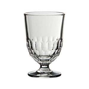 side table 25244 artois glass with base silver 31 cl 8 x 8 x 12.5 cm (pack of 6)