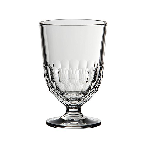 Side Table 25244 Artois Glass with Base Silver 31 cl 8 x 8 x 12.5 cm (Pack of 6)