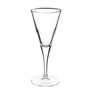 bormioli rocco ypsilon clear water glass set of 6 124470-b32 transparent