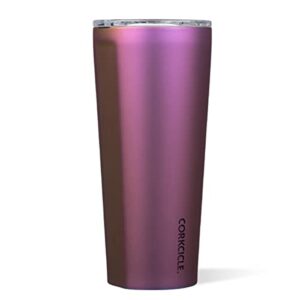corkcicle classic triple insulated coffee mug with lid, nebula, 24 oz – stainless steel travel tumbler keeps beverages cold 9+hrs, hot 3hrs – cupholder friendly travel coffee tumbler
