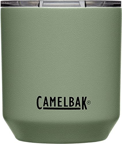 CamelBak Horizon 10oz Rocks Tumbler - Cocktail Glass - Insulated Stainless Steel - Tri-Mode Lid - Moss