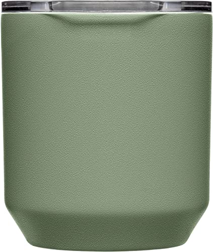 CamelBak Horizon 10oz Rocks Tumbler - Cocktail Glass - Insulated Stainless Steel - Tri-Mode Lid - Moss