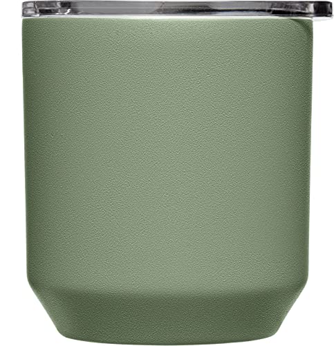 CamelBak Horizon 10oz Rocks Tumbler - Cocktail Glass - Insulated Stainless Steel - Tri-Mode Lid - Moss