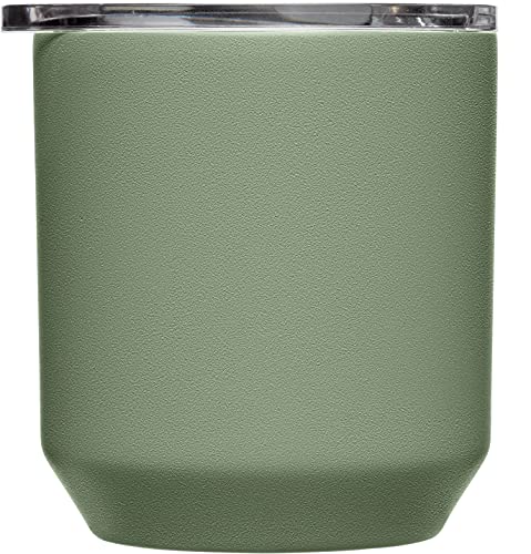 CamelBak Horizon 10oz Rocks Tumbler - Cocktail Glass - Insulated Stainless Steel - Tri-Mode Lid - Moss