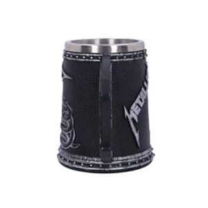 Metallica Beer Stein Tankard Stainless Steel Coffee Mug by ROiL Brand (Metallica)