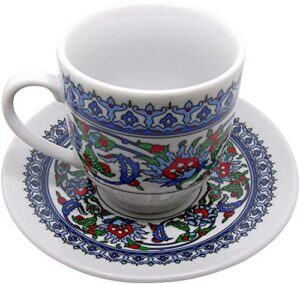 turkish coffee set (cup and saucer)