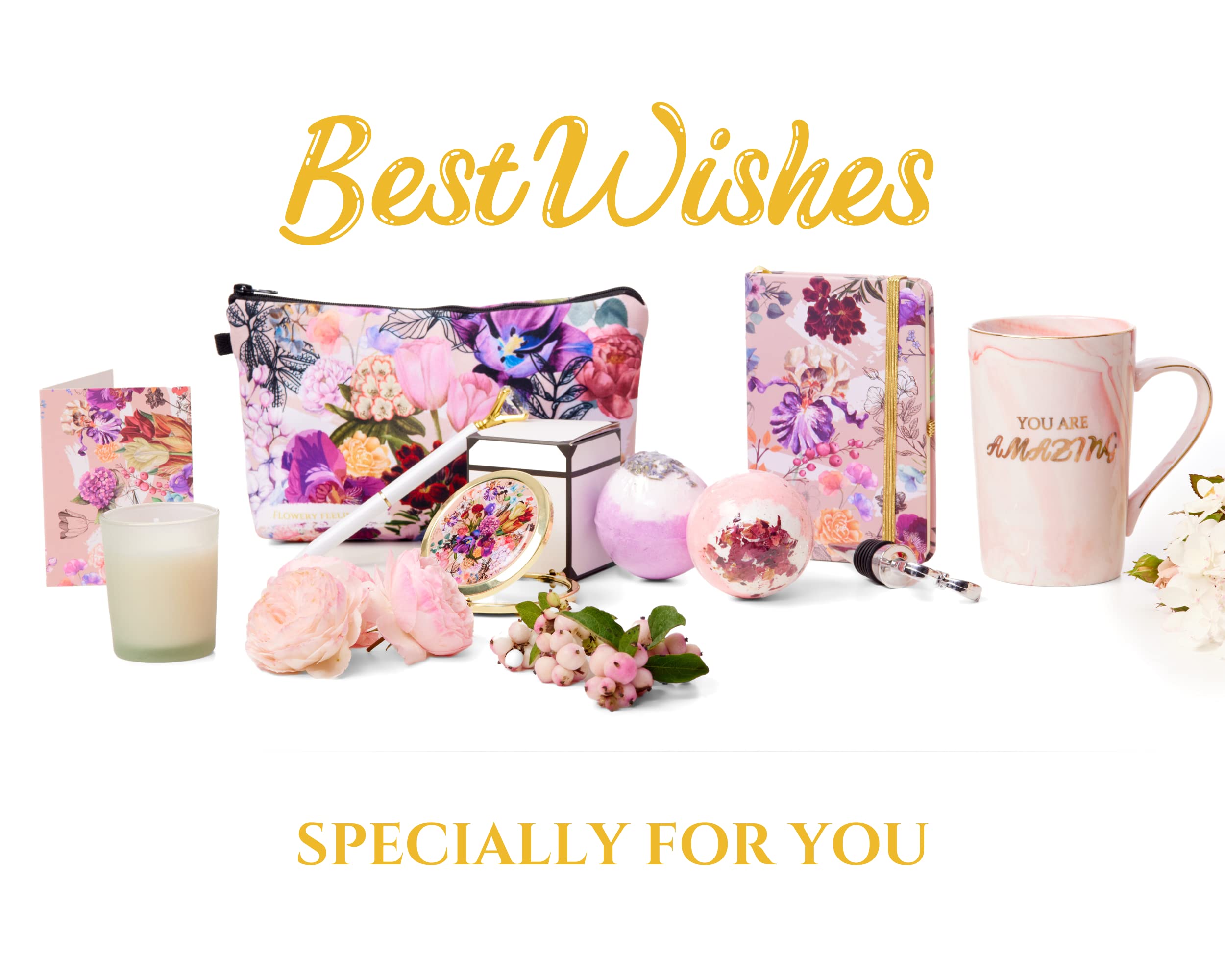 Best Birthday Gift Boxes for Women Friendship Unique Birthday Gifts for Women Best Friend Sister Daughter Mom Best Gift Baskets for Her Feel Better Gifts Valentines day gifts for women friends