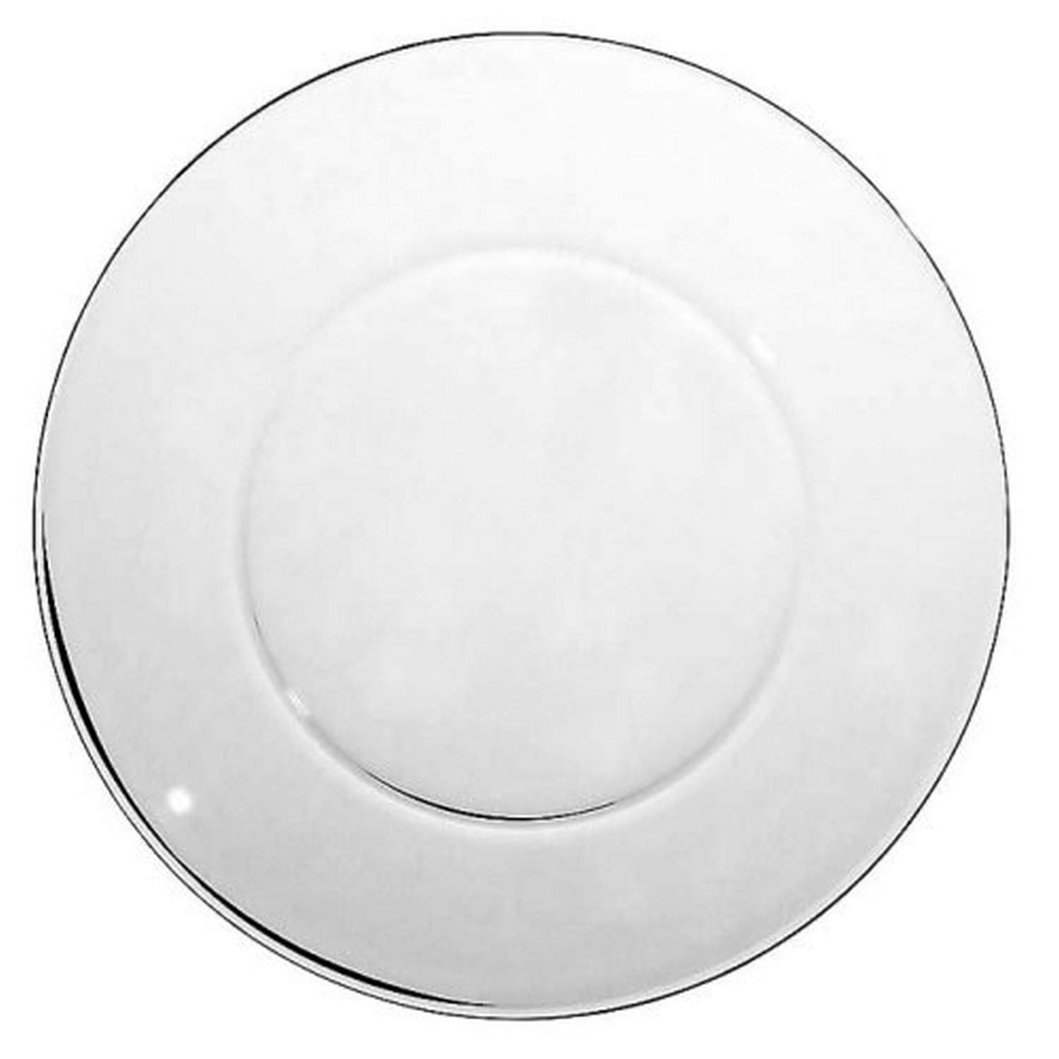 Anchor Hocking 10 Inch Glass Plates, Set of 12 Glass Dinner Plates