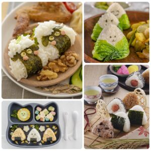 shoxil Onigiri Mold, Stainless Steel Rice Ball Mold Sushi Maker, Classic Triangle Spam Musubi Mold for Kids Lunch Bento and Home DIY