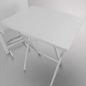 Casual Home 5pcs Set-White Tray Table