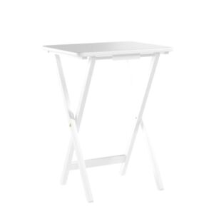 Casual Home 5pcs Set-White Tray Table