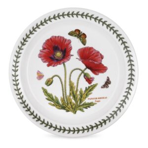 portmeirion botanic garden salad plate, poppy (576179)