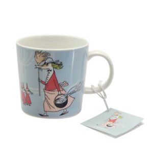 arabia 1057216 moomin filifyonka mug, 10.1 fl oz (300 ml), microwave, oven, dishwasher safe