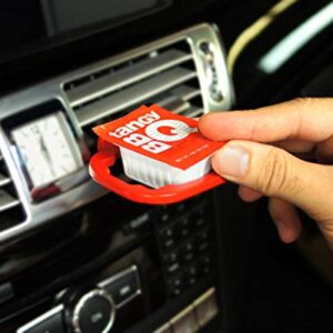 Saucemoto Dip Clip | Car Sauce Holder for Ketchup and Dipping sauces. No More Dry Fries or sauceless Nuggets. As seen on Shark Tank (2 Count Pack, Pink)