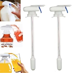 electric tap,milk dispenser for fridge gallon,automatic drink dispenser,one-handed operation,hands-free,can prevent milk and beer from overflowing,suitable for outdoor and home kitchens.