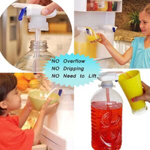 Electric Tap,Milk Dispenser for Fridge Gallon,Automatic Drink Dispenser,One-Handed Operation,Hands-Free,Can Prevent Milk and Beer From Overflowing,Suitable for Outdoor and Home Kitchens.