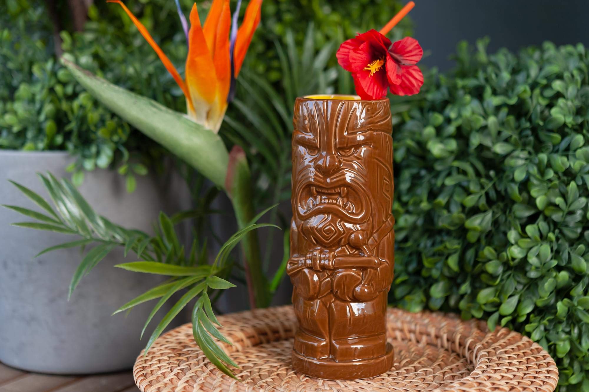 STAR WARS Geeki Tikis Chewbacca Mug | Ceramic Tiki Style Cup | Holds 21 Ounces