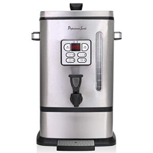 professional series, 50-cup digital coffee urn, programmable timer, stainless steel filter & body