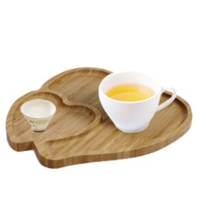 BWWNBY Wooden Serving Tray Heart Shaped Cheese Board Salad Plate Dinner Plate Cake Plate Decorative Serving Platter Plate for Snack Candy Food Fruit Valentines Day Decor (size:10.63x10.63x0.63inch)