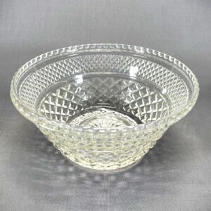 wexford by anchor hocking, glass punch bowl