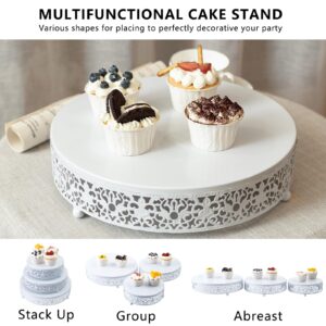 weharnar Cake Stand Set, Cake Holder Dessert Stand for Wedding Birthday Party Christmas Baby Shower,Cake Stands 12 inch/10 inch/8 inch