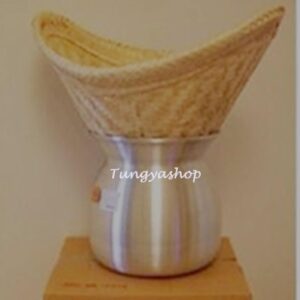 Thai Lao Sticky Rice Steamer Pot and Basket Cook Kitchen Cookware Tool