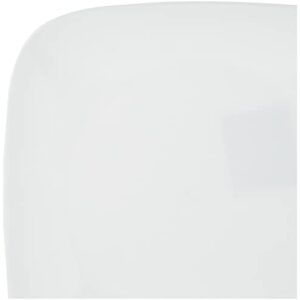 Corelle Square Pure White 18-Piece Dinnerware Set, Service for 6