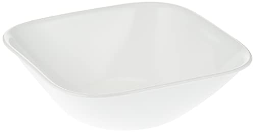 Corelle Square Pure White 18-Piece Dinnerware Set, Service for 6