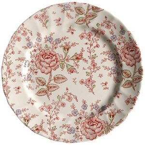 johnson brothers rose chintz pink dinner plate
